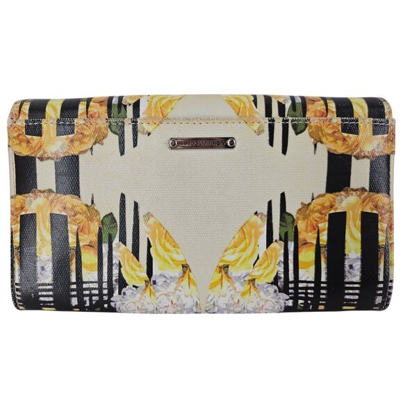 Rebecca Minkoff Yellow Clutch Wallet - Floral Design - Picture 2 of 4
